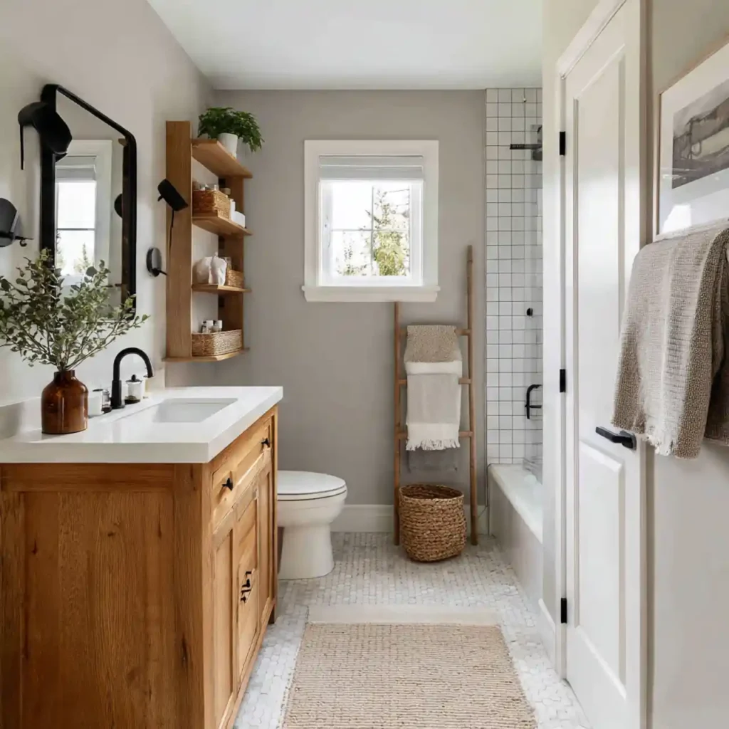 4-Small Full Bathroom Idea