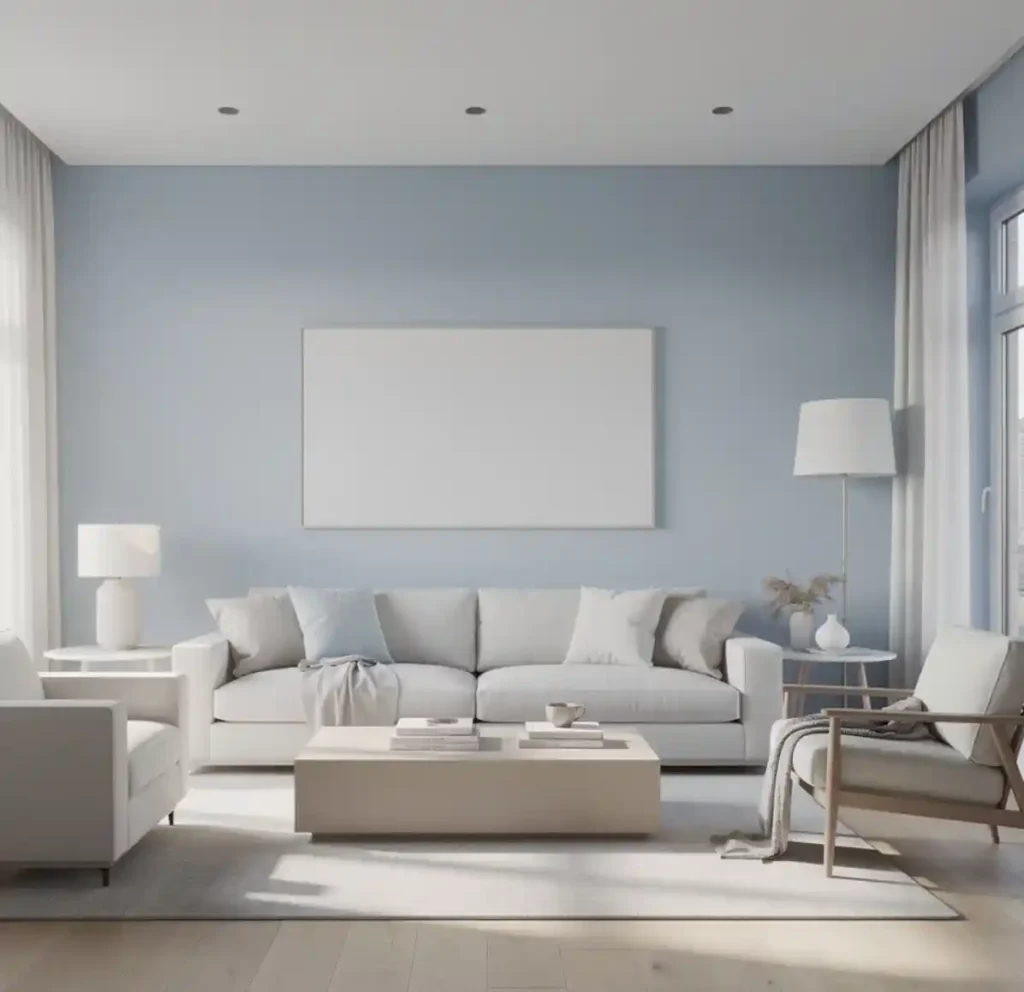 5-Blue Living Room Idea