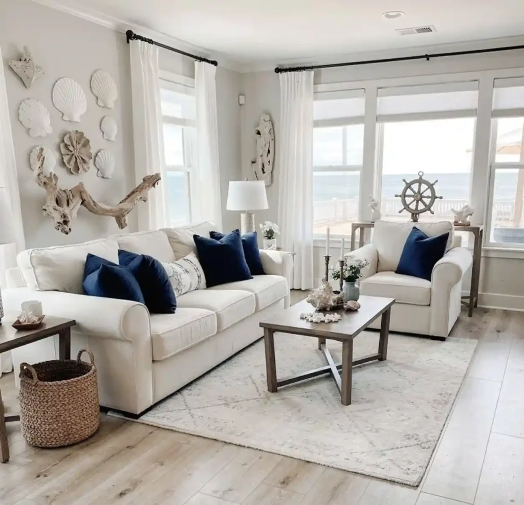 5-Coastal Living Room Idea