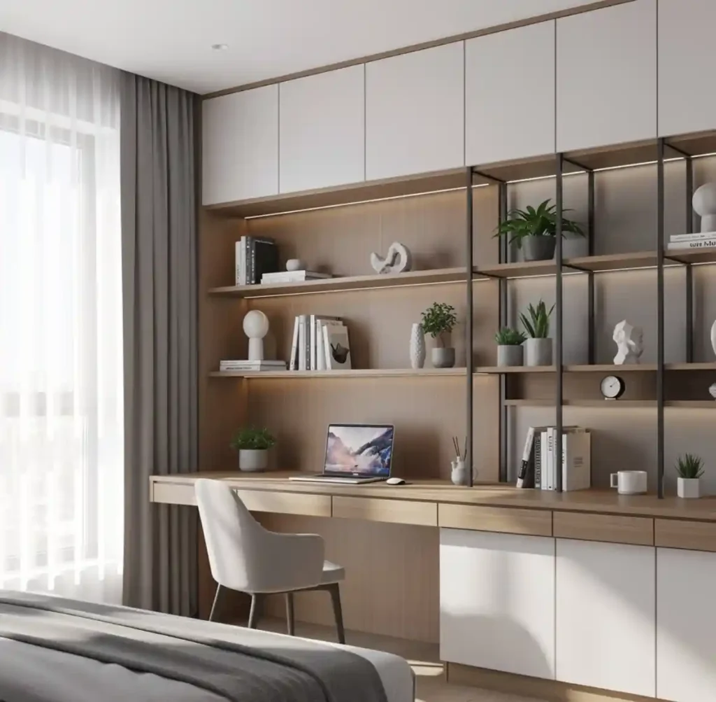 6-Inspiring Home Office in Bedroom Design
