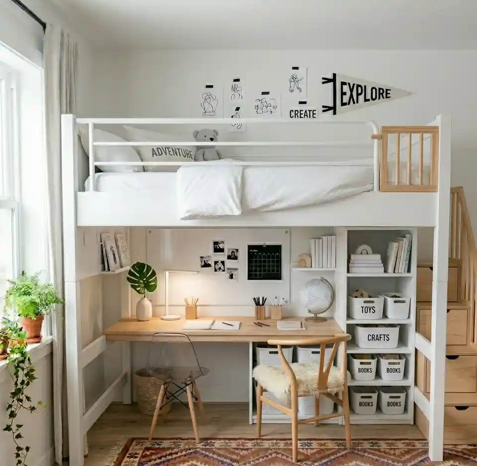 6-Kids Loft Beds Idea