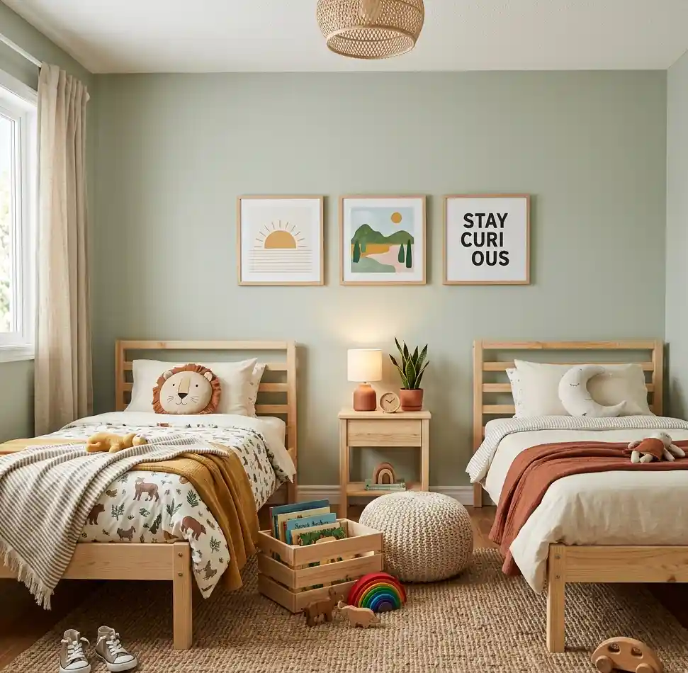 6-Kids Shared Bedroom Idea