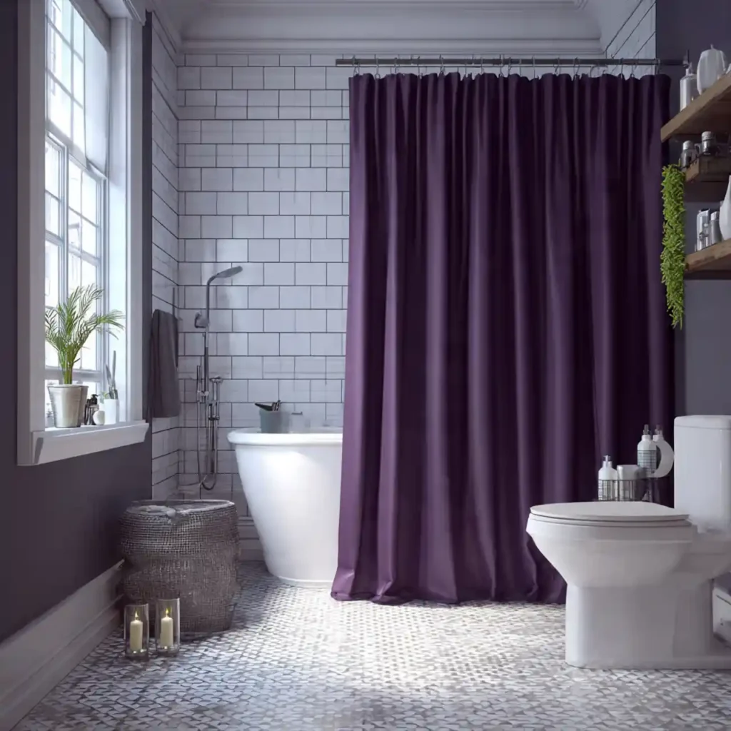 6-Purple Bathroom Ideas