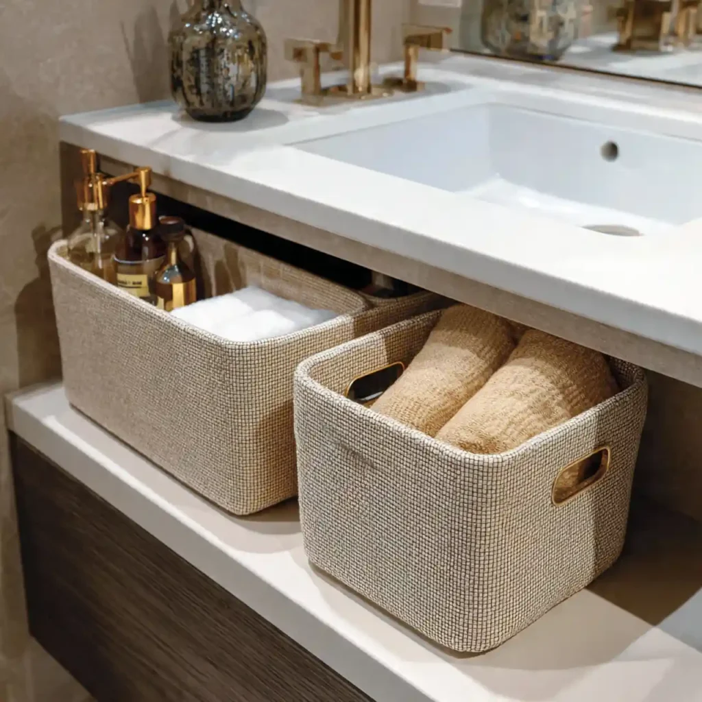 6-Under Bathroom Sink Organization Idea