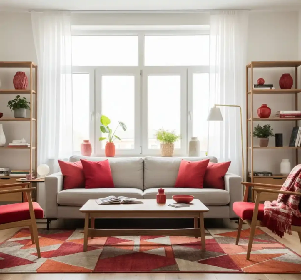 7-Colourful Living Room Idea
