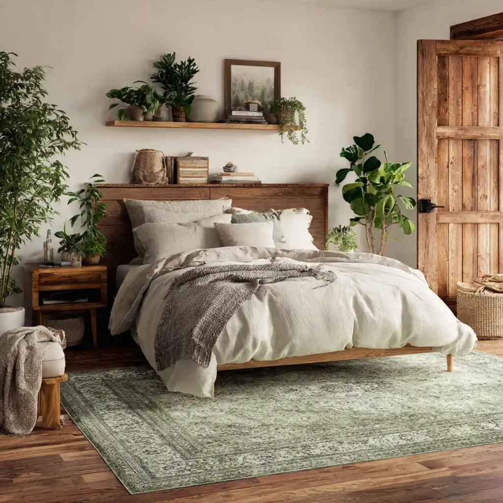 7-Green Bedroom Idea