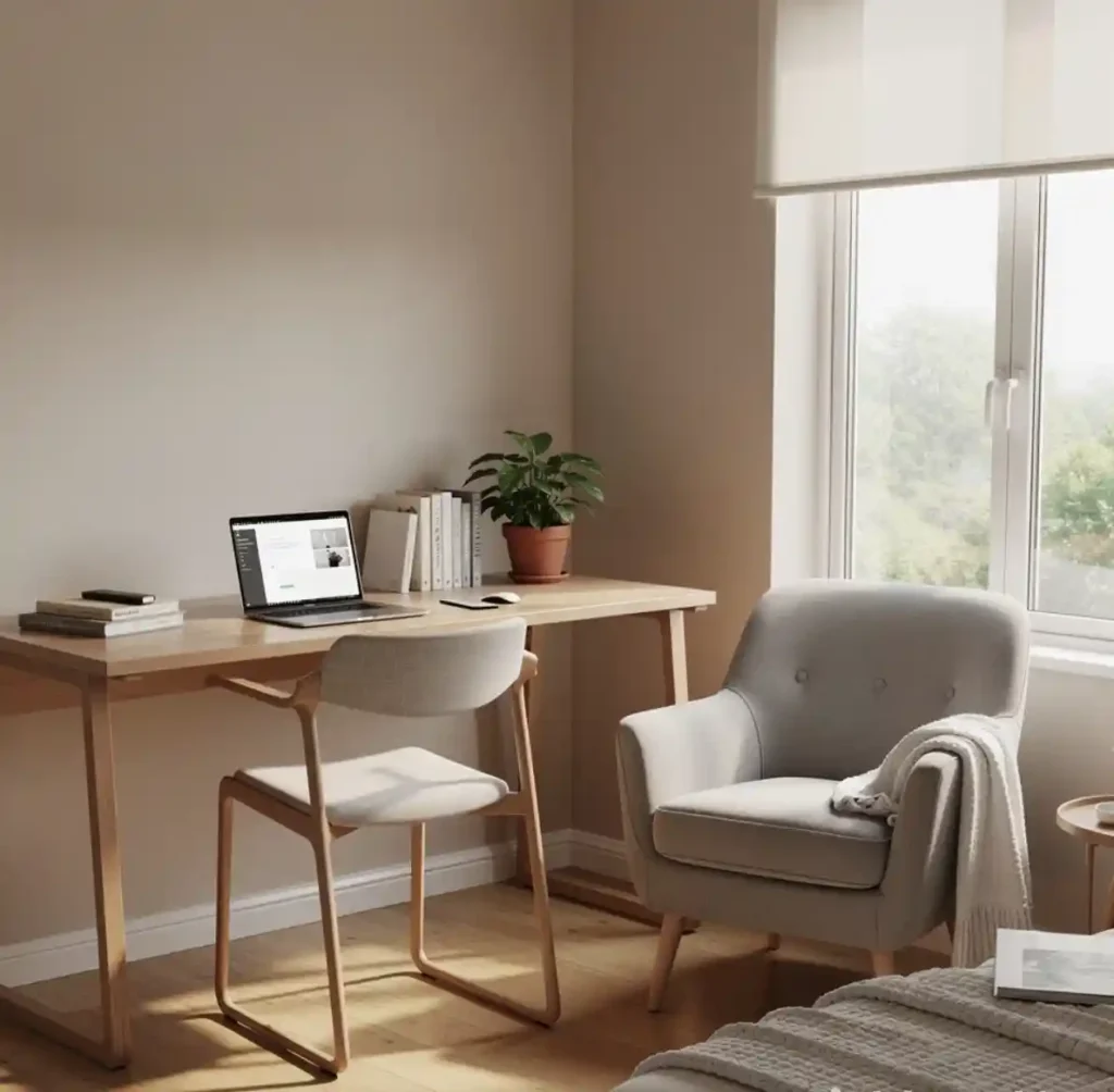 7-Inspiring Home Office in Bedroom Design