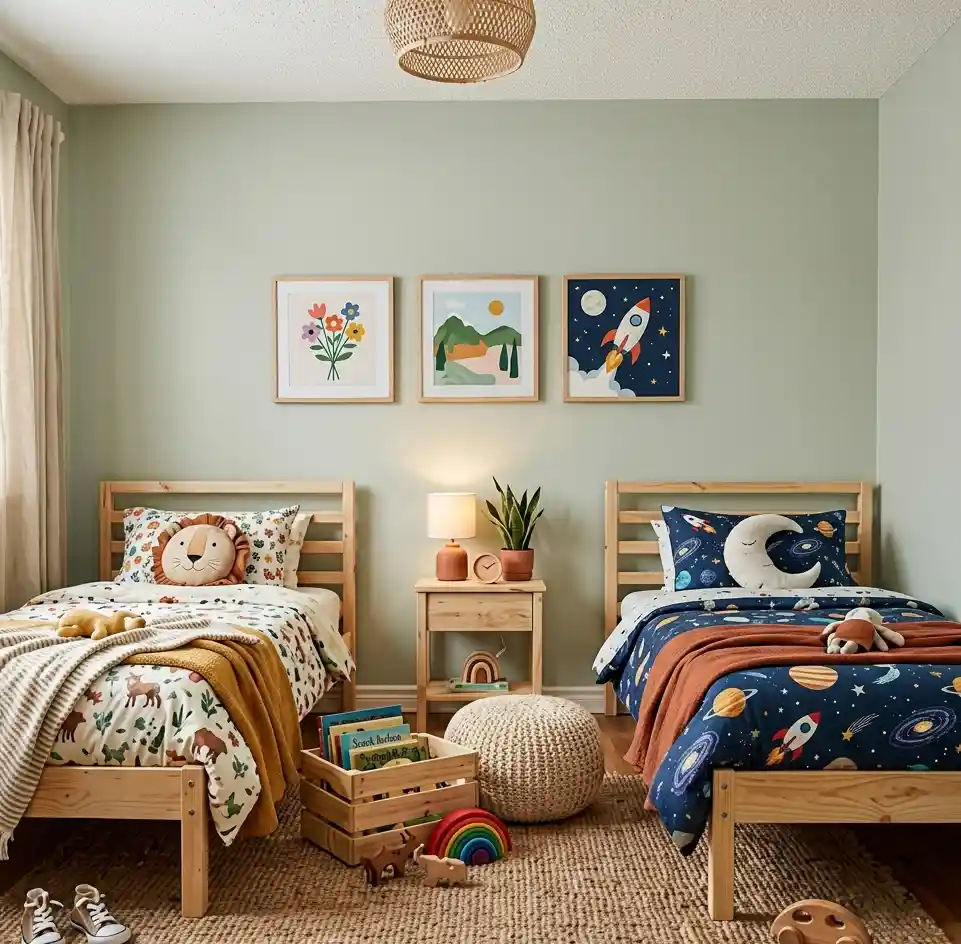 7-Kids Shared Bedroom Idea