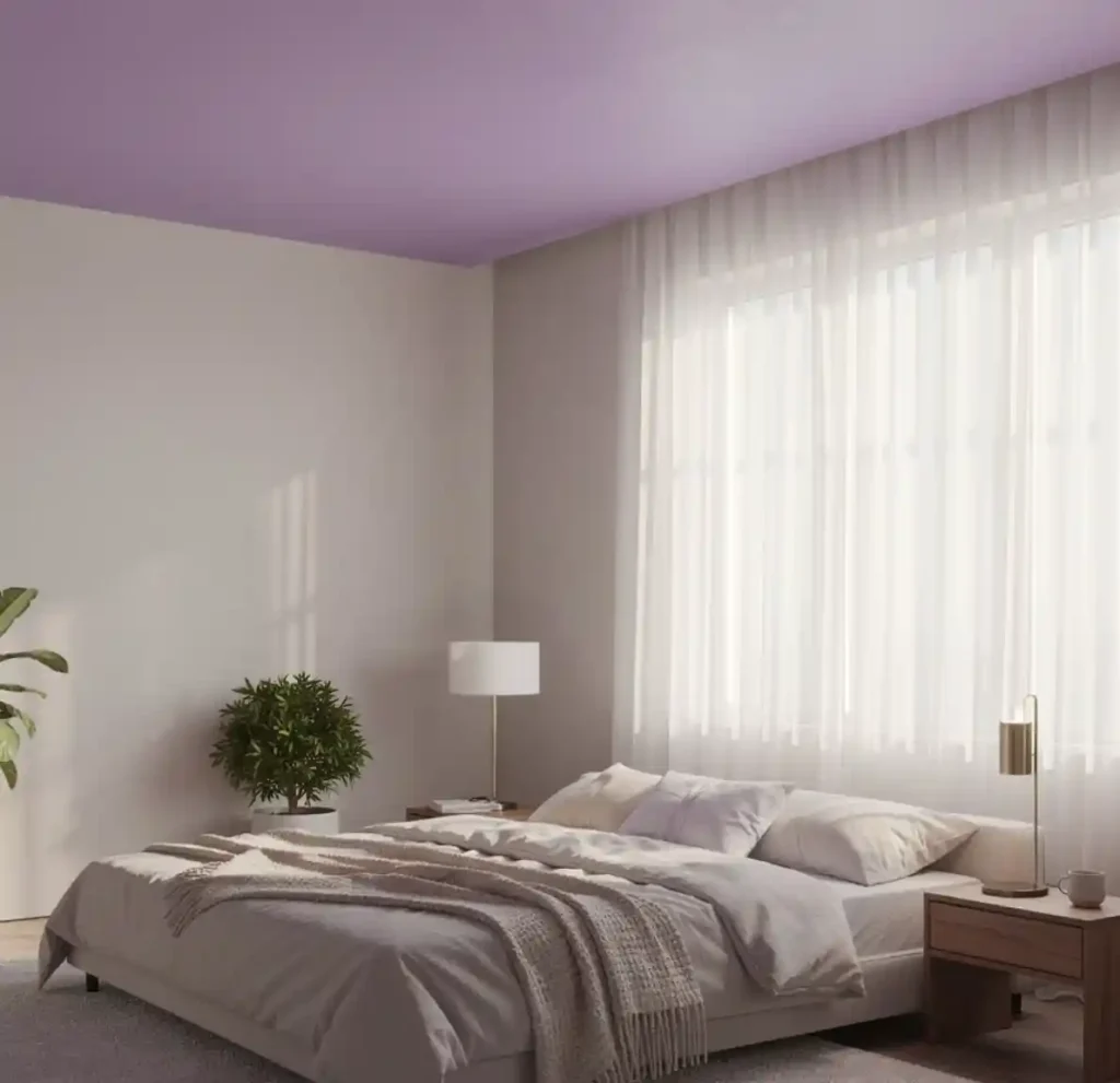 7-Purple Bedroom Idea