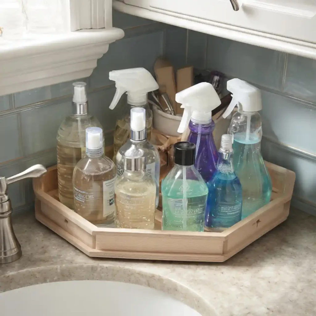 7-Under Bathroom Sink Organization Idea