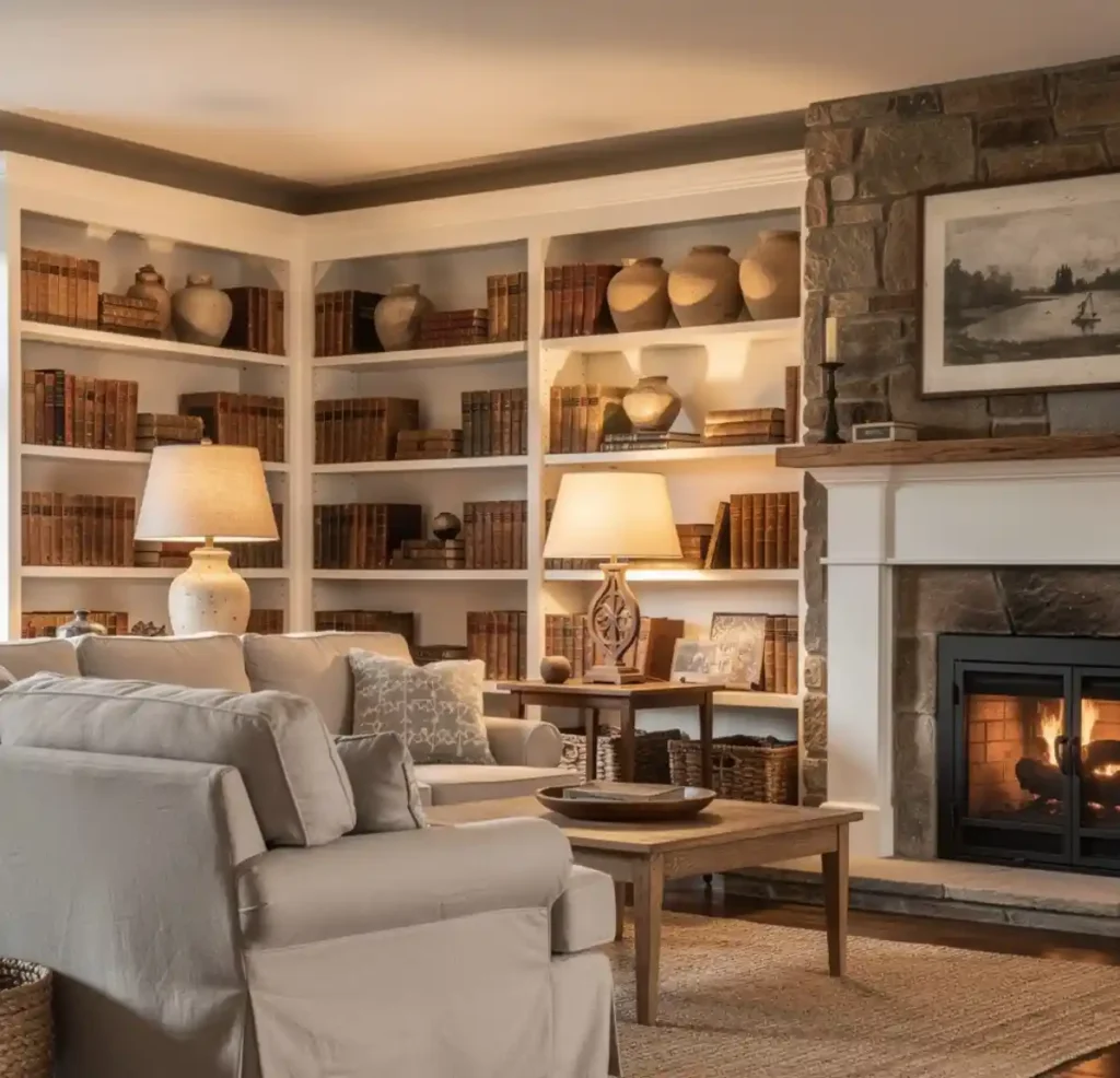8-Cottage Living Room Idea