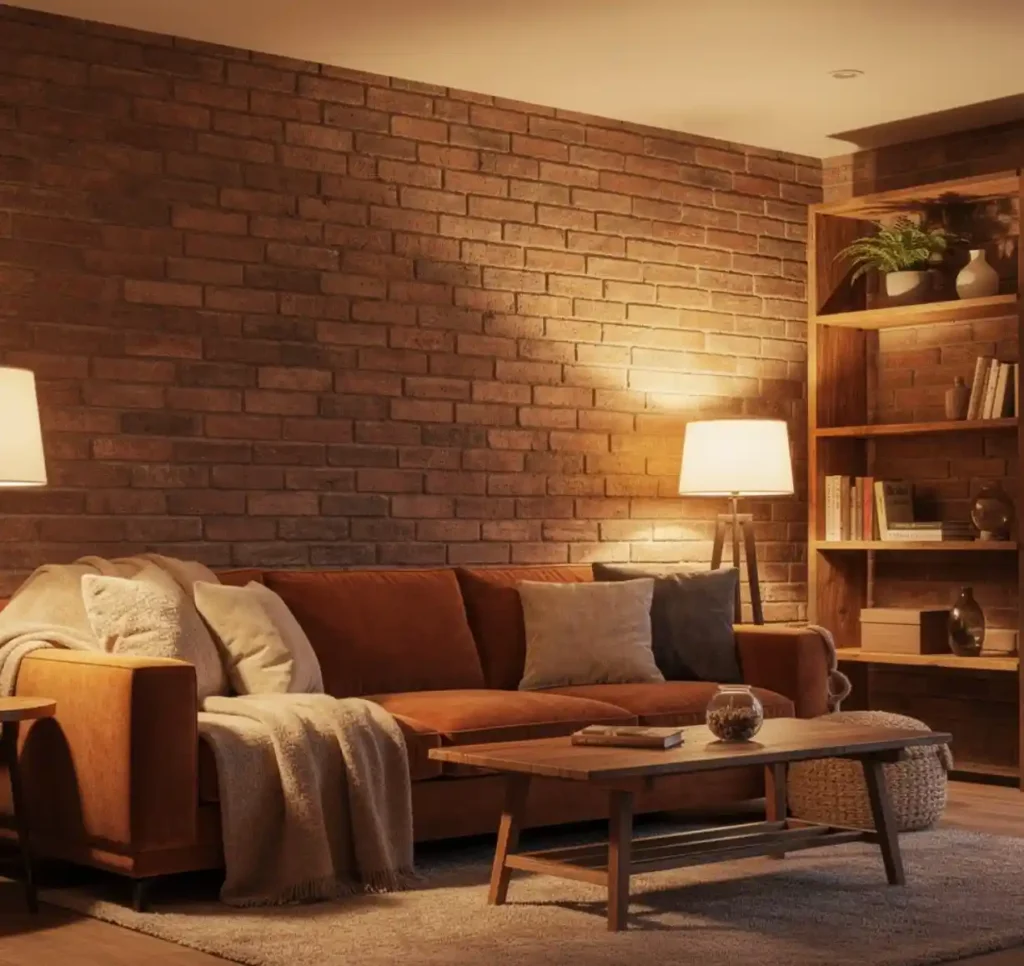 8-Creative Living Room Wall Idea