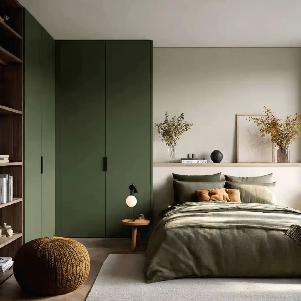 8-Green Bedroom Idea