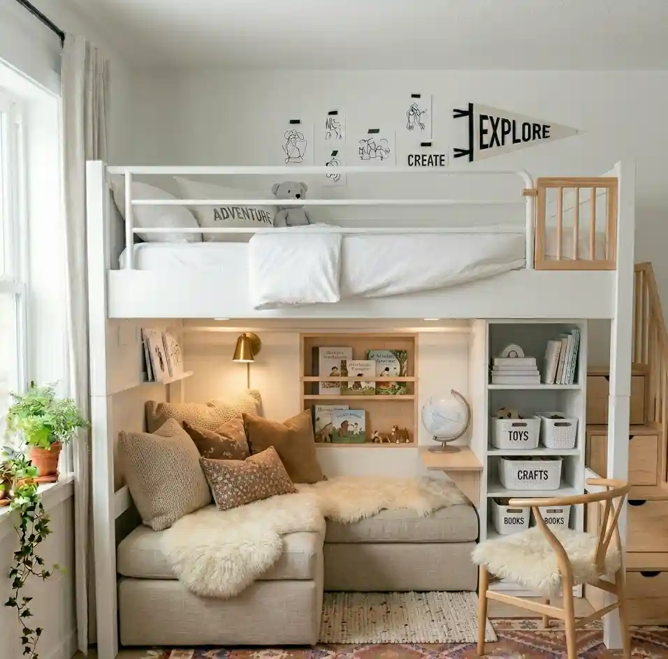 8-Kids Loft Beds Idea