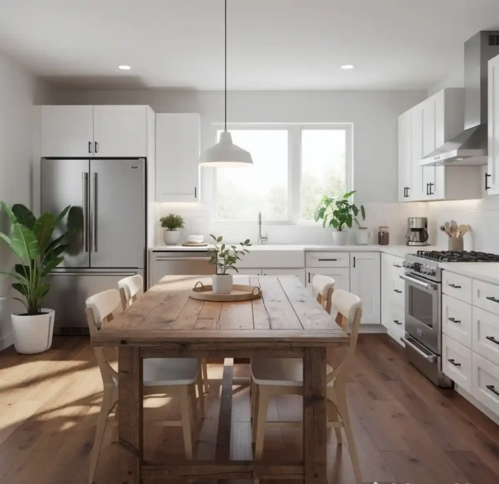 8-Kitchen Dining Room Combo Idea