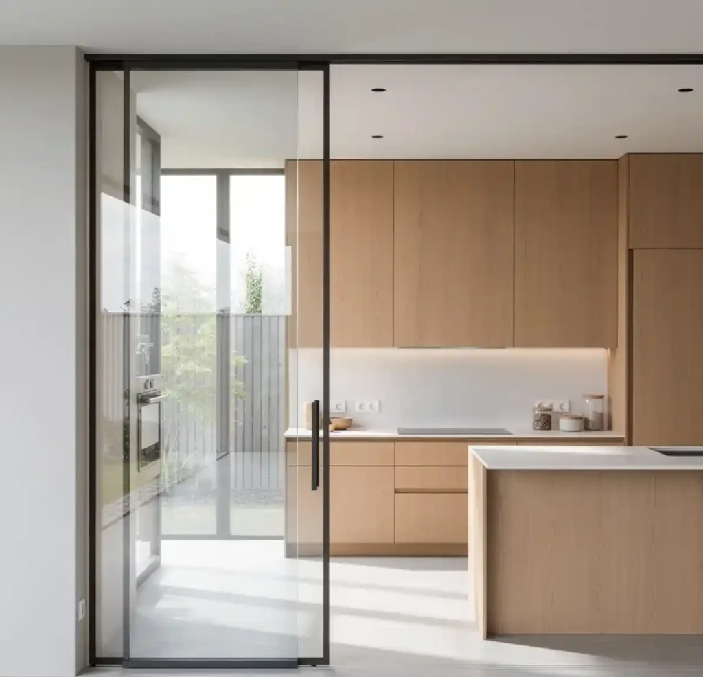 8-Kitchen Door Idea