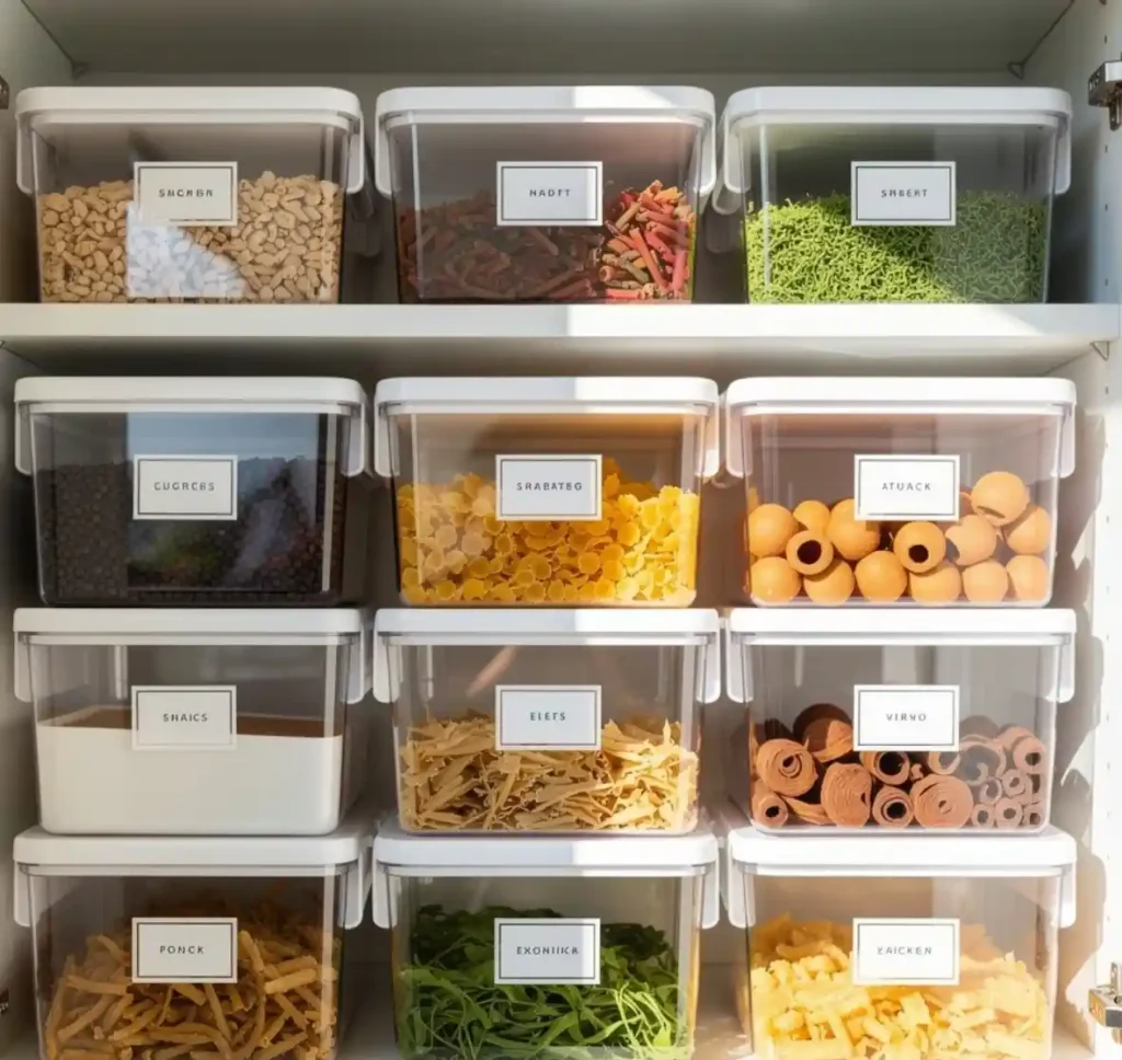 8-Kitchen Pantry Organization Idea