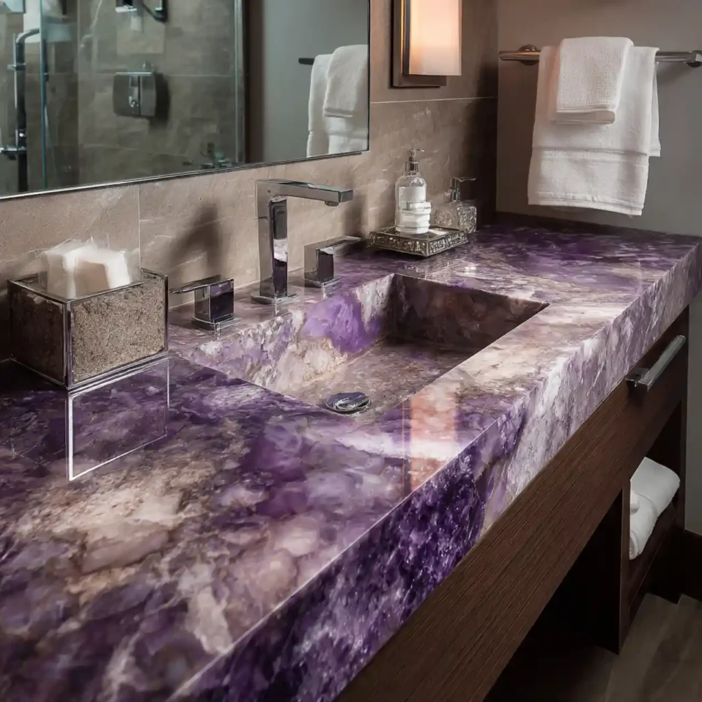 8-Purple Bathroom Ideas