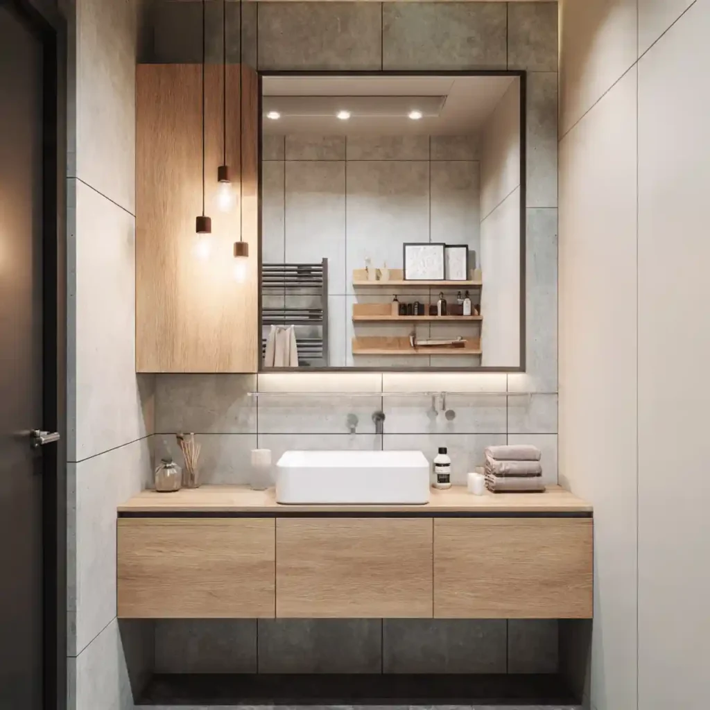8-Small Full Bathroom Idea