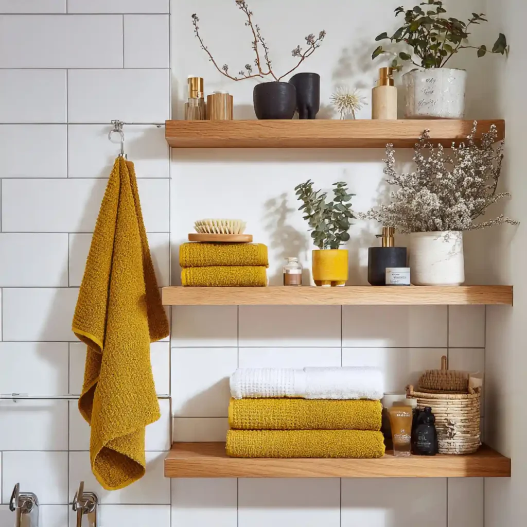 8-Yellow Bathroom Idea