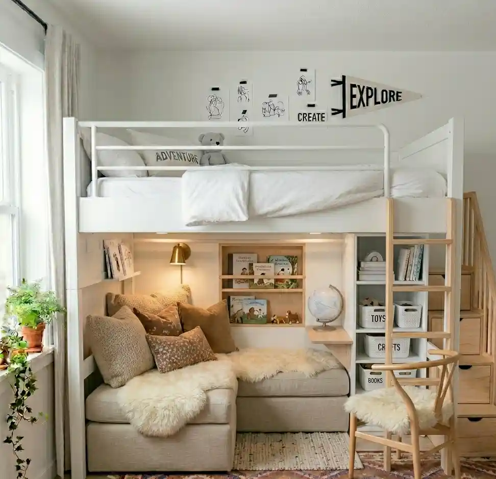 9-Kids Loft Beds Idea