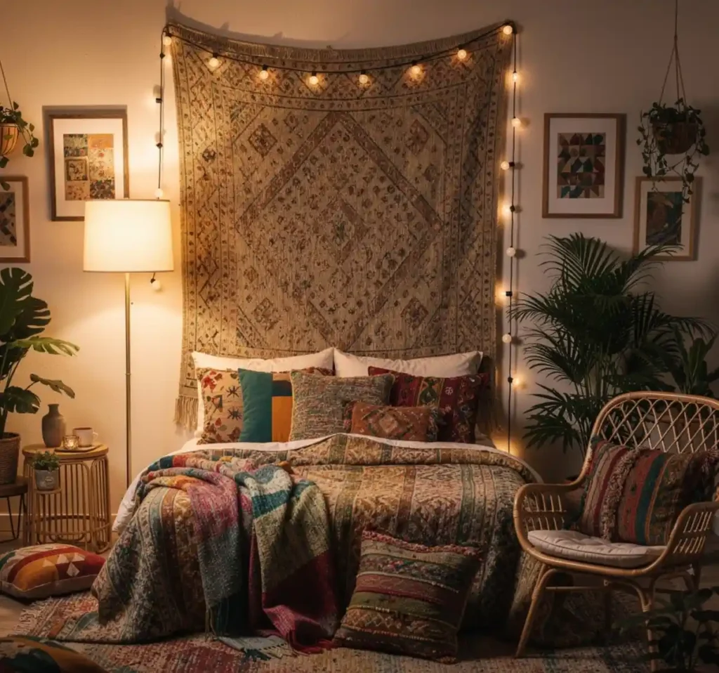 9-No Headboard Bedroom Idea
