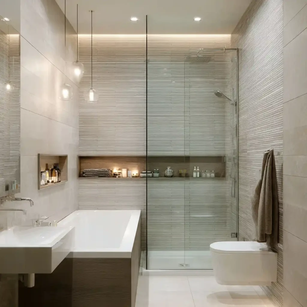 9-Small Full Bathroom Idea