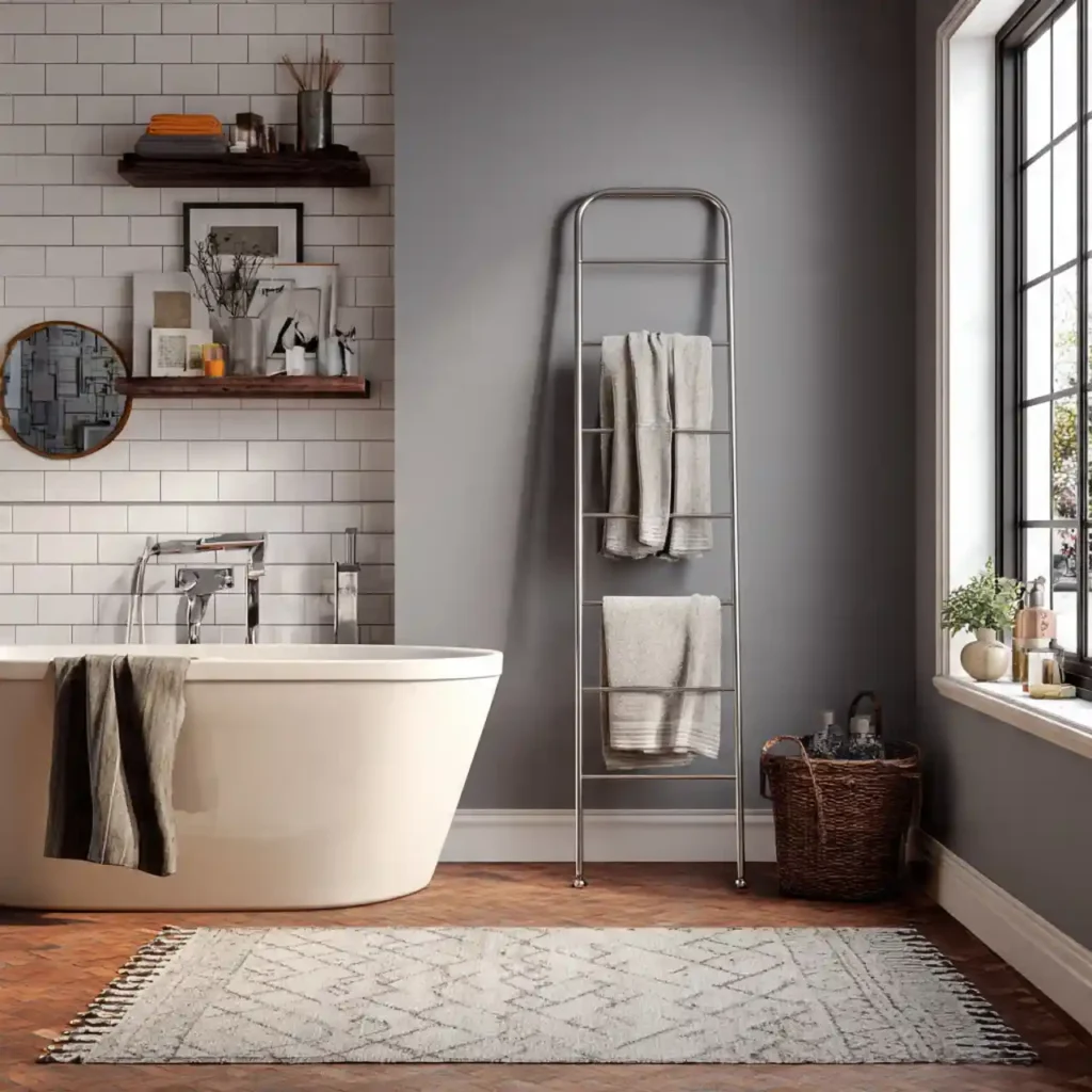 9-Unique Towel Rack Idea