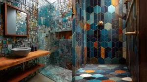 Unique Shower Tile Designs 43 Inspirational Ideas for Your Bathroom